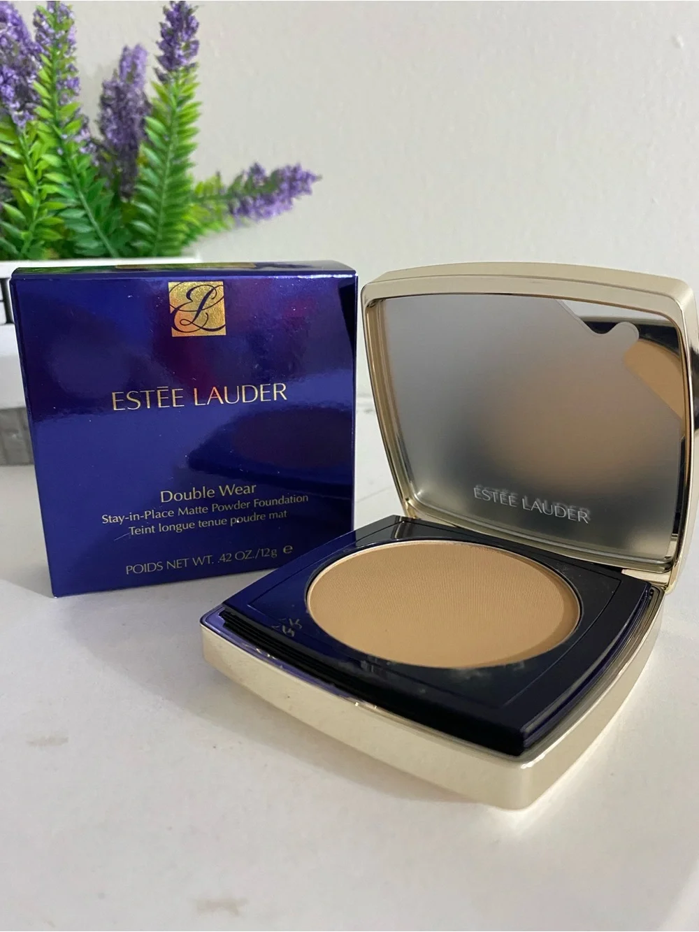 4N1 Shell Beige ~ Estée Lauder Double Wear Stay-in-Place Matte Powder Foundation